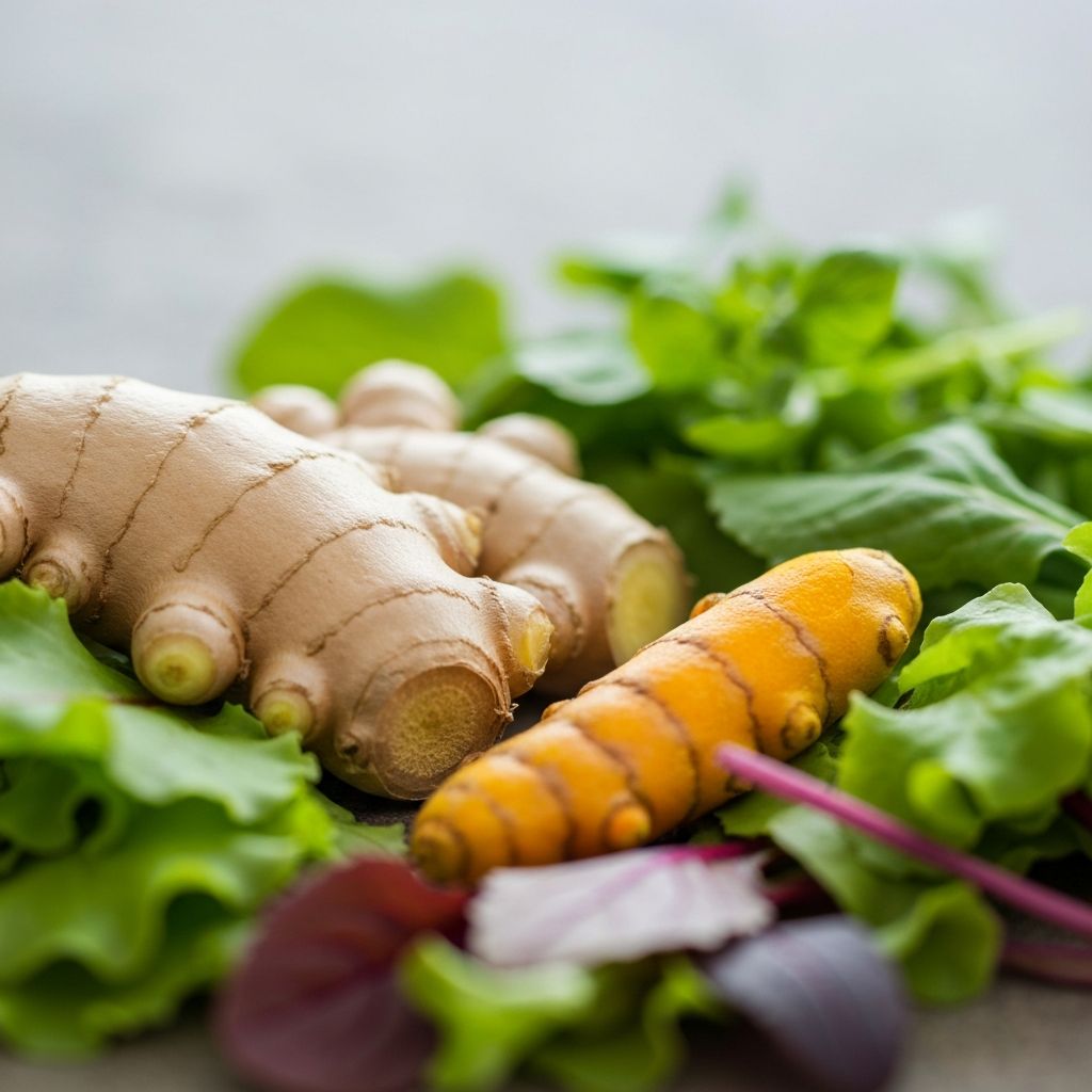 Fresh medicinal herbs and natural plant ingredients